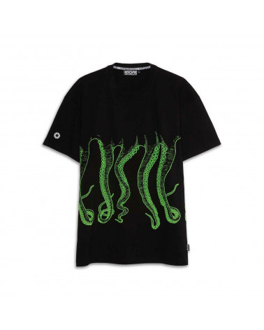 Octopus T-Shirt Outline Tee - Black