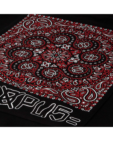 Octopus - Octopus Felpa Bandana Logo Hoodie - Black