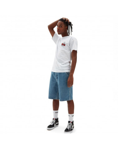 Vans T-Shirt Rose Bad - White