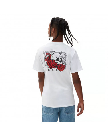 Vans T-Shirt Rose Bad - White