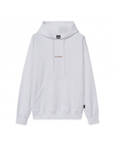 Propaganda Felpa 2Pac Ribs Icon Hood - White