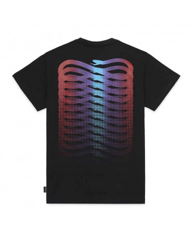 Propaganda T-Shirt Ribs Gradient Tee - Black