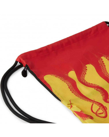 Octopus Sacca Original Backpack - Red/Yellow