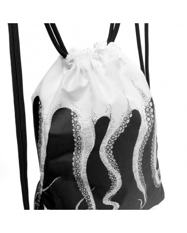 Octopus Sacca Original Backpack - Black/White
