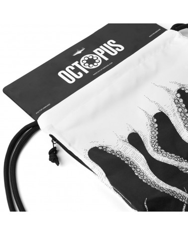Octopus Sacca Original Backpack - Black/White