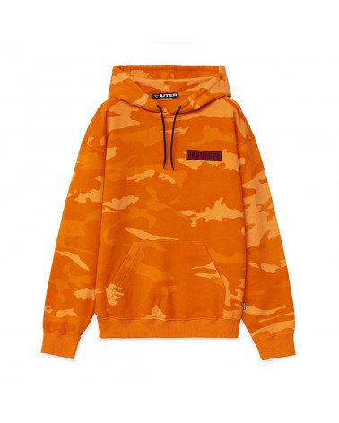 Iuter - Felpa Iuter Struggle Camo Hoodie - Orange