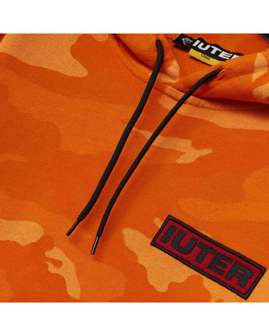 Iuter - Felpa Iuter Struggle Camo Hoodie - Orange