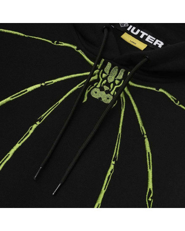 Iuter - Felpa Iuter Widow Hoodie - Black