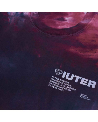 Iuter T-Shirt Disaster Tee - Purple