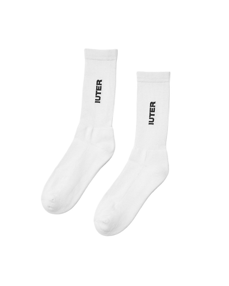 Iuter Calze Tennis Socks - White