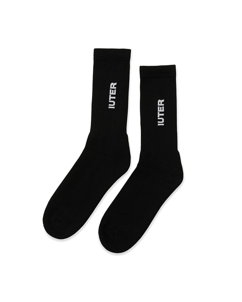 Iuter Calze Tennis Socks - Black