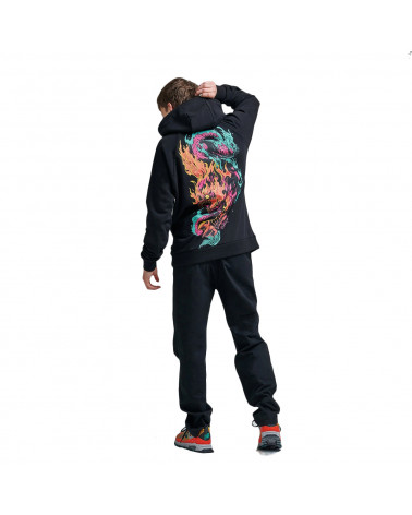 Dolly Noire Felpa Akuma Hoodie Black