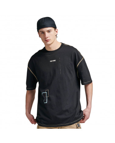 Dolly Noire T Shirt Kuniyoshi Oversize Black