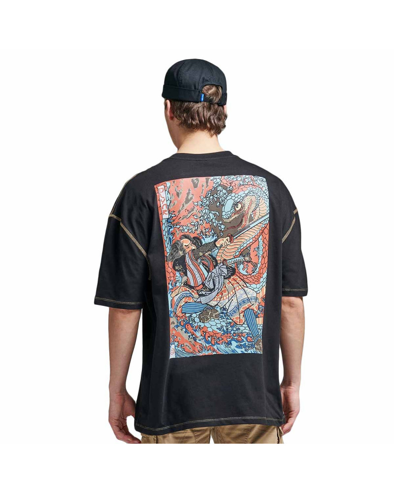 Dolly Noire T Shirt Kuniyoshi Oversize Black