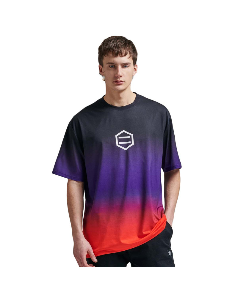 Dolly Noire T-Shirt Gradiend Logo Black & Red