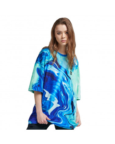 Dolly Noire T-Shirt Blaster Oversize Blue
