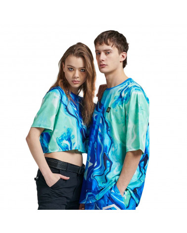 Dolly Noire T-Shirt Blaster Oversize Blue