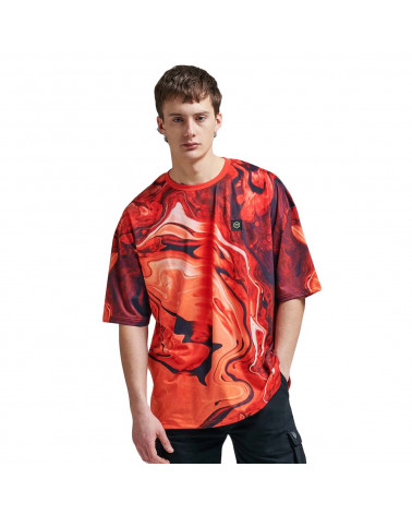 Dolly Noire T-Shirt Blaster Oversize Red