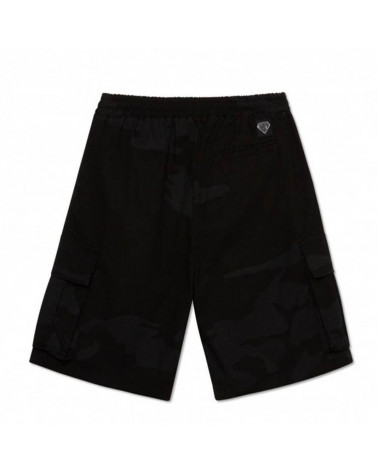 Iuter Pantaloncini Jogger Camo Short - Black