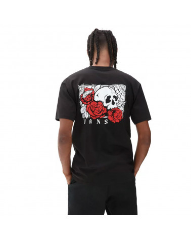 Vans T-Shirt Rose Bed Black