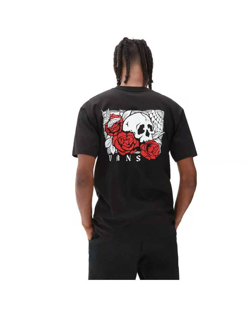 Vans T-Shirt Rose Bed Black