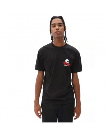Vans T-Shirt Rose Bed Black