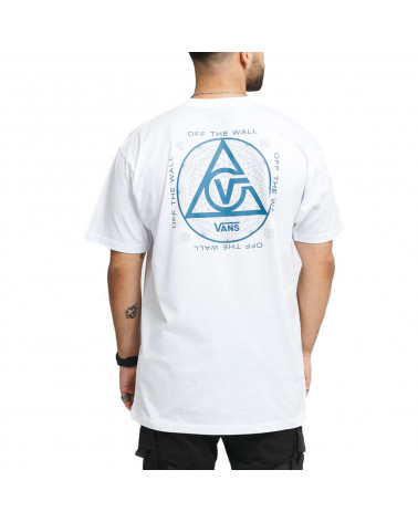Vans T-Shirt Three Points White