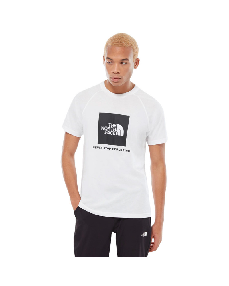 The North Face T-Shirt Raglan Redbox White