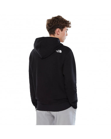 The North Face Felpa Full Zip Open Gate Black