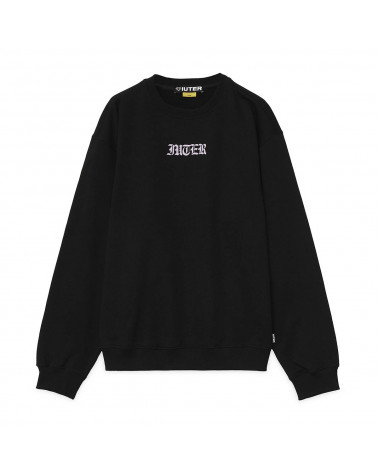 Iuter Felpa Noone Crew Black