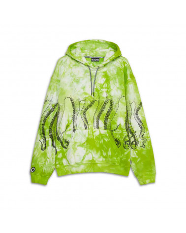 Octopus Felpa Octopus Freak Hoodie Green