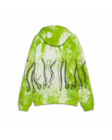 Octopus Felpa Octopus Freak Hoodie Green