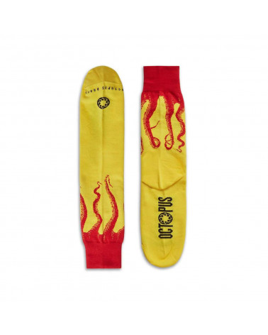 Octopus Calze Socks Original Red/Yellow