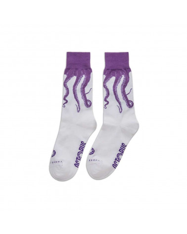 Octopus Calze Socks Original Purple/White