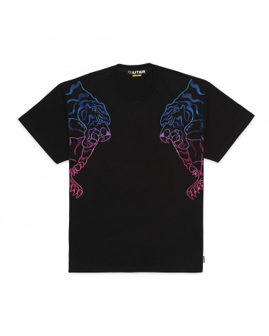 Iuter T-Shirt Double Nepal Tee Black
