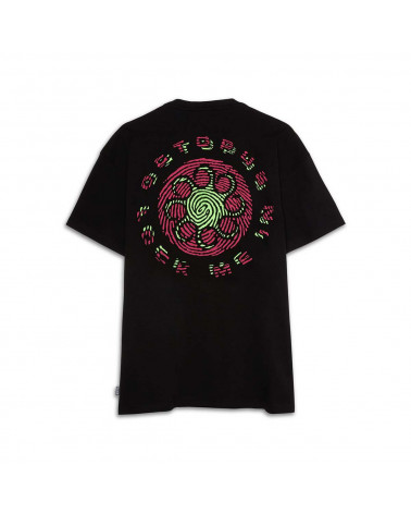 Octopus T-Shirt Fingerz Logo Tee Black