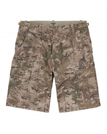 Carhartt Wip Pantaloncini Aviation Short - Camo Combi Desert