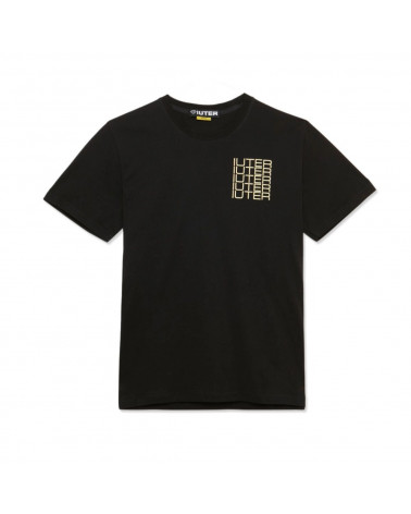 Iuter T-Shirt Caravel Tee - Black
