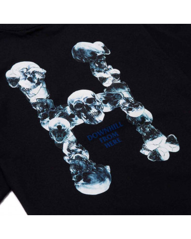 HUF Skulls Classic H T-Shirt Black