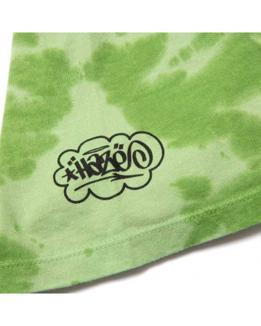 HUF Haze Brush Tie Dye T-Shirt Lime