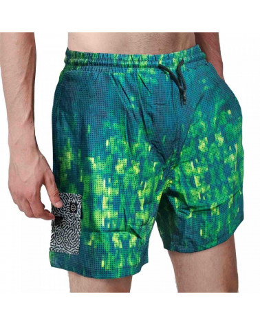 Dolly Noire Waterworld Swimshorts - Deep Code