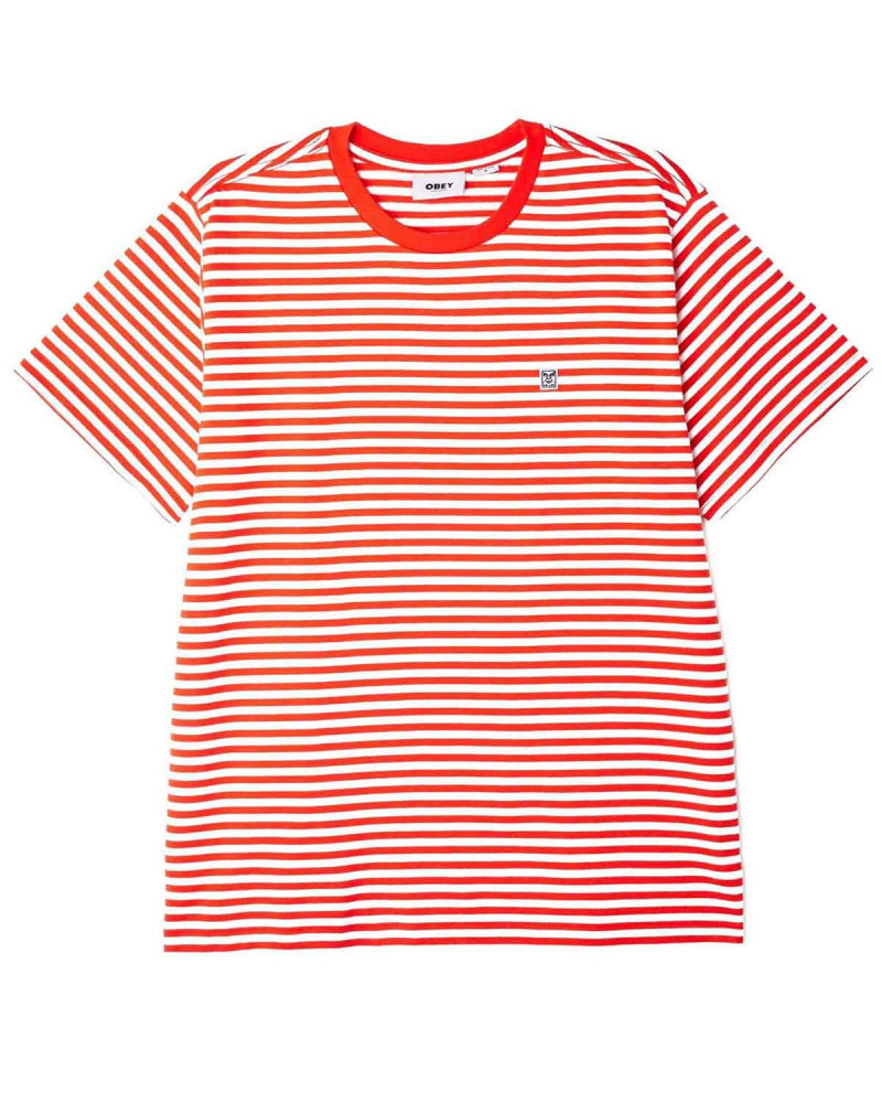 Obey Icon Face T-Shirt Oxi Fire Multi
