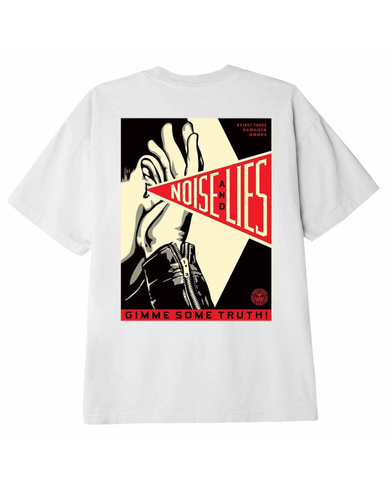Obey Gimme Some Truth Classic T-Shirt White