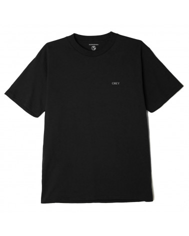 Obey Mother Nature on The Run Classic T-Shirt Black