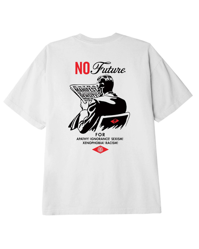 Obey No Future Classic T-Shirt White