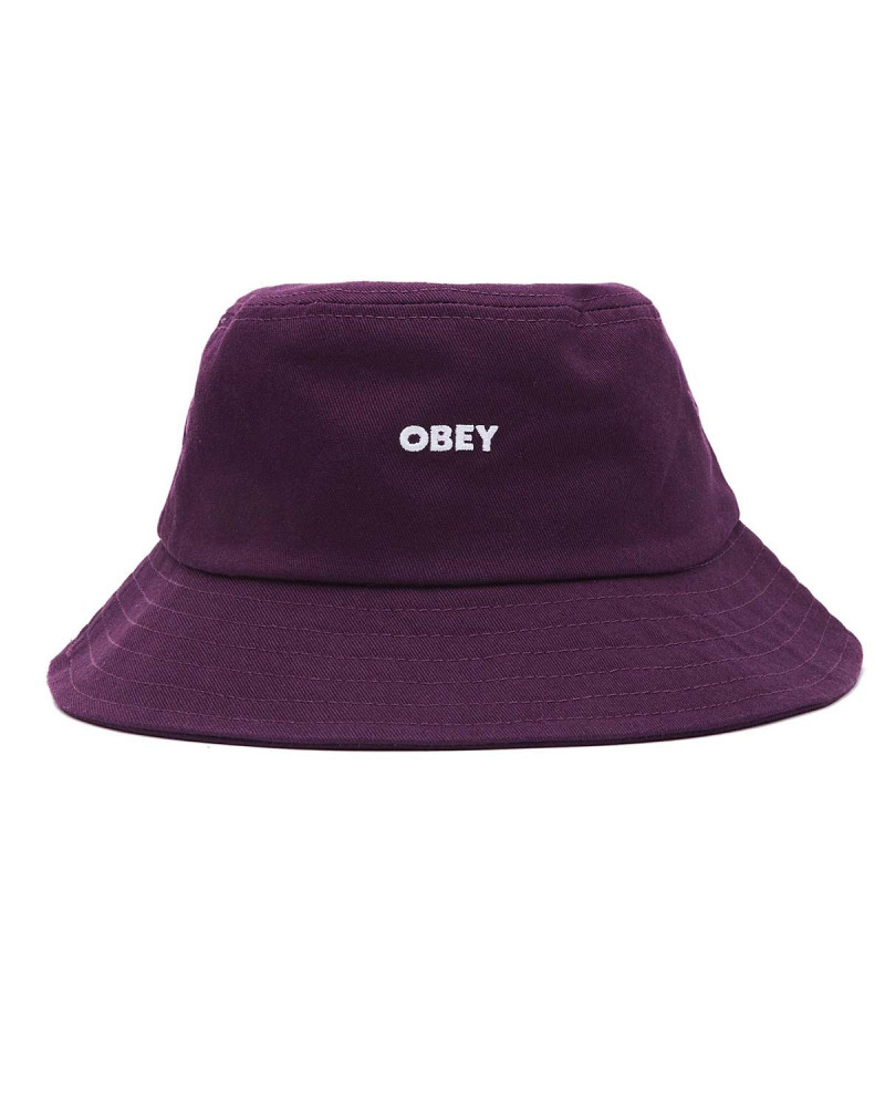 Obey Bold Bucket Hat Purple Nitro