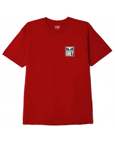 Obey Eyes Icon 2 Classic T-Shirt Red