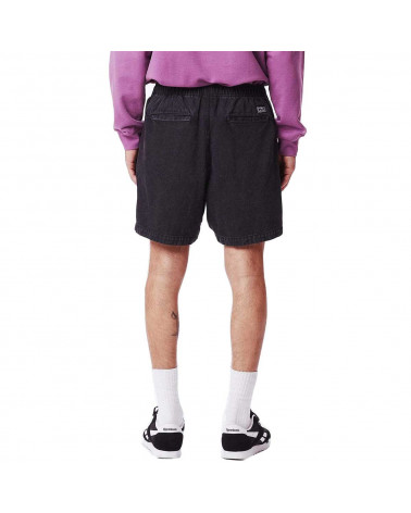 Obey Easy Relaxed Denim Short Black