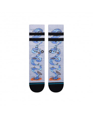 Stance Calze Party Wave Grey