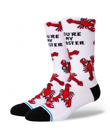 Stance Calze Youre My Lobster White